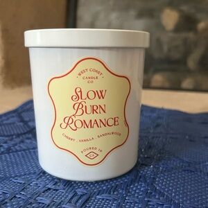 Leoben Company Slow Burn Romance White Scented Candle
